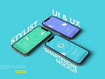Stylish UI & UX Smartphone Mockup by Creative Sandra on Dribbble