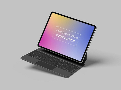 iPad Pro Mockup abstract clean device display ipad pro laptop mac macbook mockup phone phone mockup presentation realistic simple smartphone theme ui web webpage website