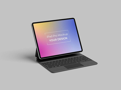 iPad Pro Mockup abstract clean device display ipad ipad pro laptop mac macbook mockup phone phone mockup presentation realistic simple smartphone theme ui ux web