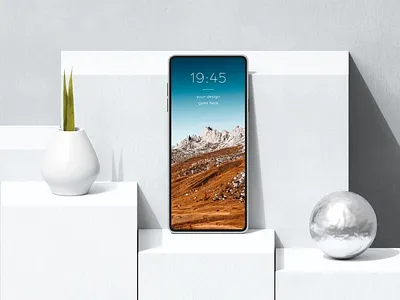 Editable Mobile Phone Mockup abstract clean device display laptop mac macbook mockup phone phone mockup presentation realistic simple smartphone theme ui ux web webpage website