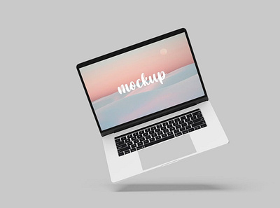 Laptop Mockups abstract apple clean design device display laptop mac macbook mockup notebook presentation realistic simple theme ui ux view web website