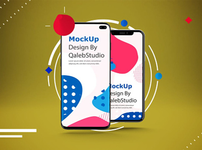 Abstract IOS & Android Mockup abstract android clean device display ios iphone mockup phone phone mockup presentation realistic simple smartphone theme ui ux web webpage website