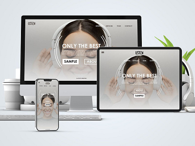 Responsive Website Multi Device PSD Mockups