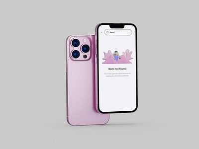 Pink iPhone 13 Pro Mockup