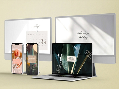 Responsive Screens Mockups