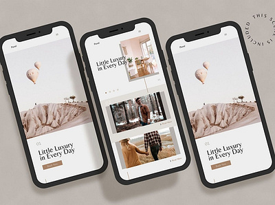 Responsive Minimal Modern Device Mockups abstract clean device display laptop mac macbook minimal mockup modern phone phone mockup realistic responsive screen screens simple smartphone ui ux