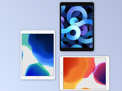 iPad & iPhone - Sketch Mockup abstract apple business clean design device display graphic design ipad ipad air iphone iphone pro logo mobile mockup realistic simple sketch tablet ui
