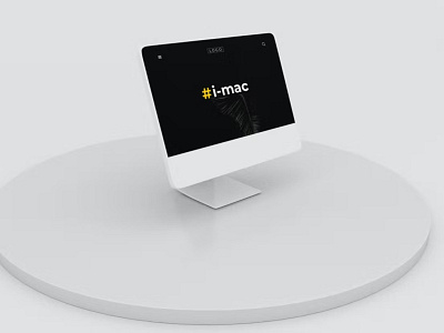 Free iMac Mockup abstract clean design device display free free download freebie imac imac design imac mockup imac template laptop mac macbook mockup realistic simple ui ux