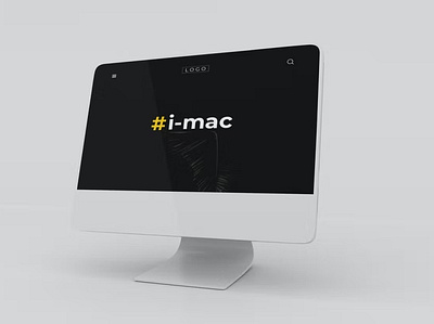 Free iMac Mockup abstract clean design device display free free download freebie imac imac design imac mockup imac template laptop mac macbook mockup realistic simple ui ux