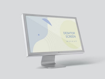 Desktop Screen Mockup Set