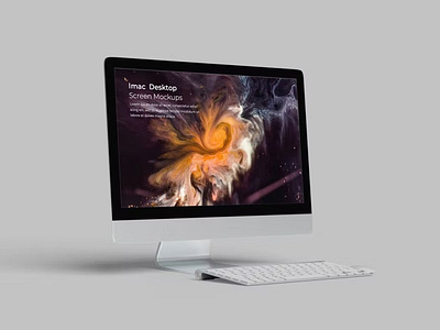 iMac / Desktop Screen Mockups