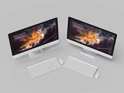 iMac / Desktop Screen Mockups