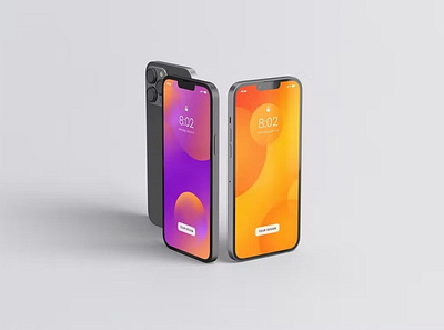 Phone 13 Pro Max Mockup abstract app apple application clean design device display iphone 13 iphone 13 pro iphone mockup mockup phone phone mockup presentation realistic simple smartphone ui ux