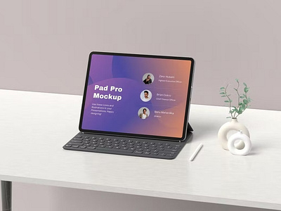 Free iPad Pro Mockup abstract clean design device display ipad ipad mockup ipad pro ipad pro mockup ipad template laptop mac macbook mockup realistic simple theme ui ux website