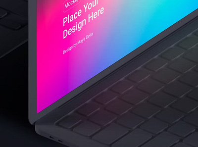 Free Isometric MacBook Clay Mockup abstract apple black clay device devices display isometric laptop mac macbook macbook design macbook template mockup presentation realistic simple web webpage white
