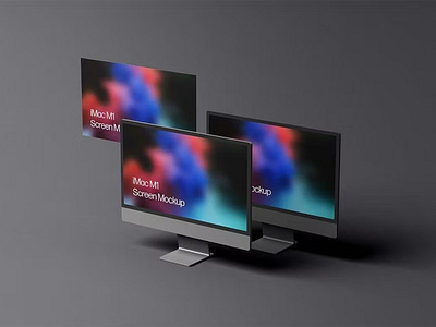 Free iMac M1 Screen Mockup