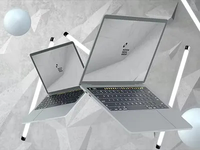 Free Light Laptop Mockups abstract clean design device display laptop laptop design laptop mockup laptop mockups laptops light light laptop mac mockup presentation realistic simple ui web webpage