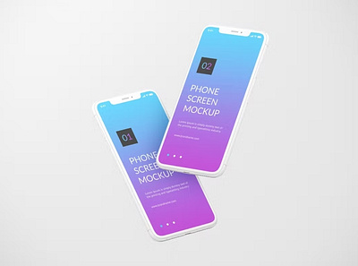 Free Phone Mockup abstract clean design device display mockup phone phone mockup phone mockups phone template presentation realistic simple smartphone theme ui ux web webpage website