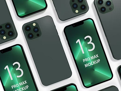 Free iPhone 13 Pro Max abstract apple clean device display iphone 13 iphone 13 pro iphone 13 pro max mockup phone phone mockup presentation realistic simple smartphone theme ui web webpage website