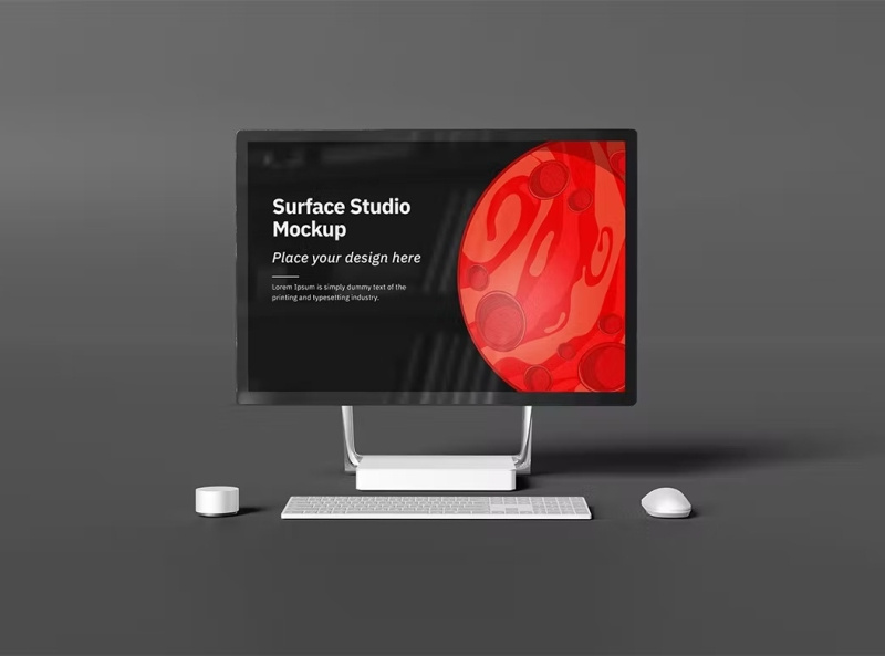 Free UI/UX Showcase Mockup by Graphic Resources on Dribbble
