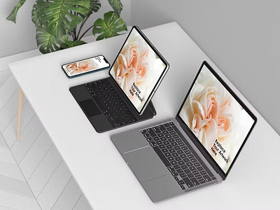 Free Multi Device Responsive Screen Mockup