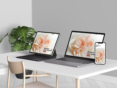 Free Multi Device Responsive Screen Mockup