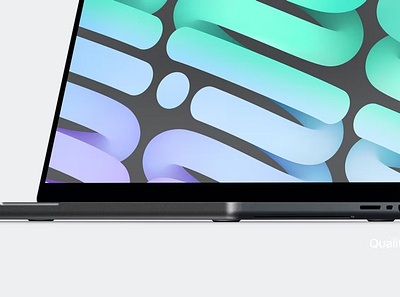 FREE Macbook Pro Mockup abstract clean device display graphic design illustration imac mockups iphone 13 laptop mac macbook macbook pro mobile web pro pro mockup realistic simple smartphone webpage website