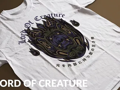 Lord of Creature T-Shirt Design Template apparel branding clothing graphic design graphics for t shirt designs logo t shirt t shirt designs t shirts t shirts with designs tshirt tshirt with design tshirts