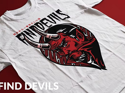 Find Devils T-Shirt Design Template