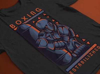 Robo Boxing T-Shirt Design Template apparel branding clothing graphic design graphics for t shirt designs logo t shirt t shirt design t shirt designs t shirts t shirts design t shirts designs t shirts with designs tshirt tshirt with design tshirts