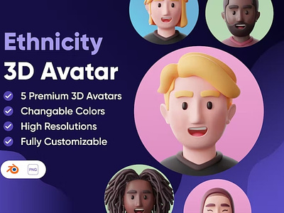 Ethnicity 3D Avatar