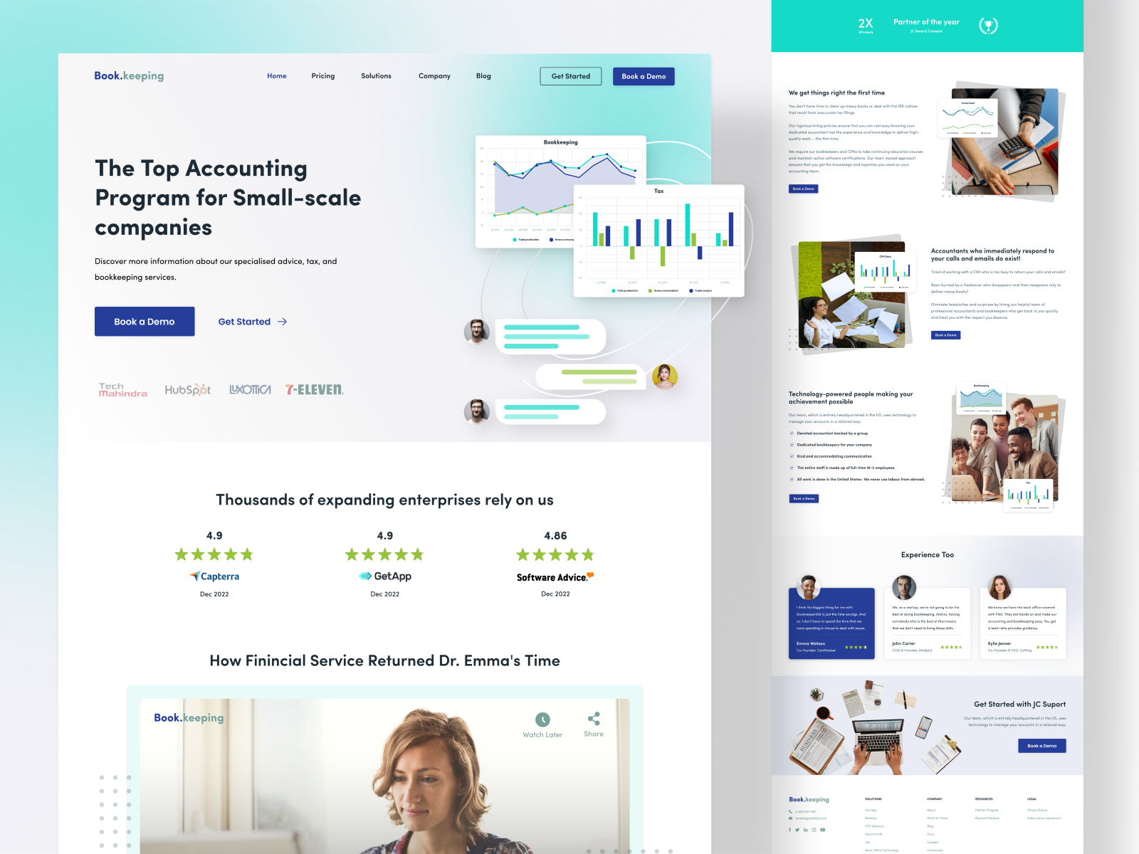 Bookkeeping by Simarjeet Singh on Dribbble