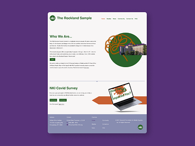 NKI Home Landing Page