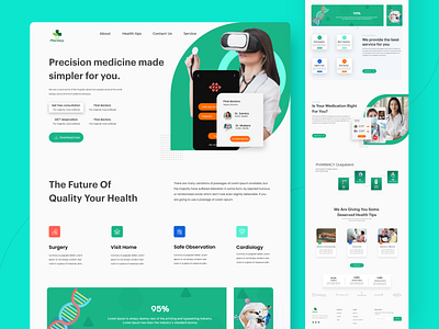 Pharmacy ||  Medical Landing Page