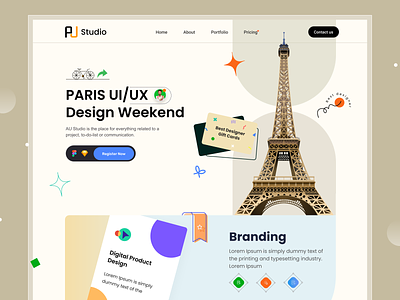 PARIS Design Weekend Page Exploration