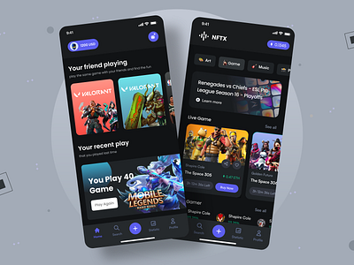 Epic Games Store Mobile App by Gibbie on Dribbble
