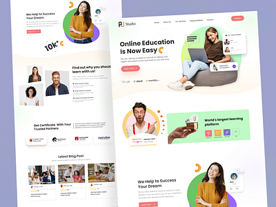 E-learning Landing Page Exploration