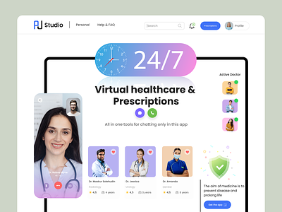 Medical Healthcare service web design