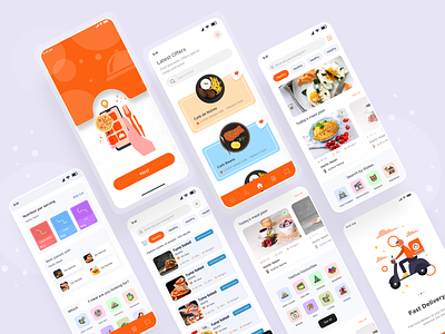 Food App Mobile Design