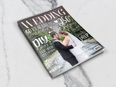 Lettered Magazine Cover