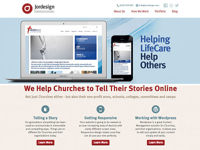 Jordesign.com Redesign design portfolio redesign responsive website