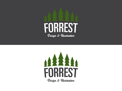 Forrest Design Logo branding design graphic design logo logo design