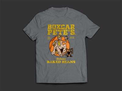 Boxcar Pete Shirt apparel design graphic design t shirt t shirt design