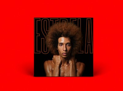 I loved working on the cover for Fellupz's single, Estrela 🌟 design lettering music art photography