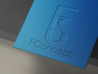 FConcept logo branding design icon illustration illustrator logo minimal typography