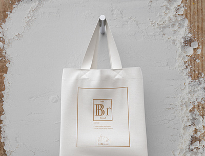 LABread bag bag bag design bakery branding bakery logo bakery shop branding eco logo vector