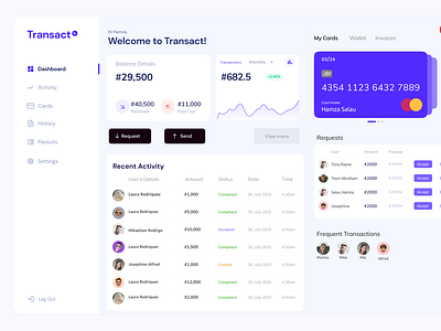 Payment Dashboard