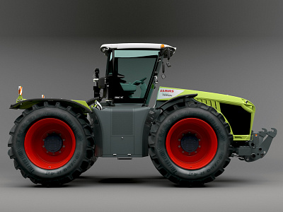 Claas Xerion 3D "Studioshot" 3d animation maya renderman tractor