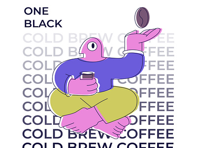 Cold Brew Coffee Label