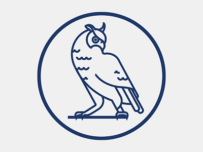 Leeds United Owl 2 animal design icon illustration illustrator lines logo owl vector